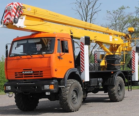 Аренда автовышки в Новоалтайске и  Алтайском крае